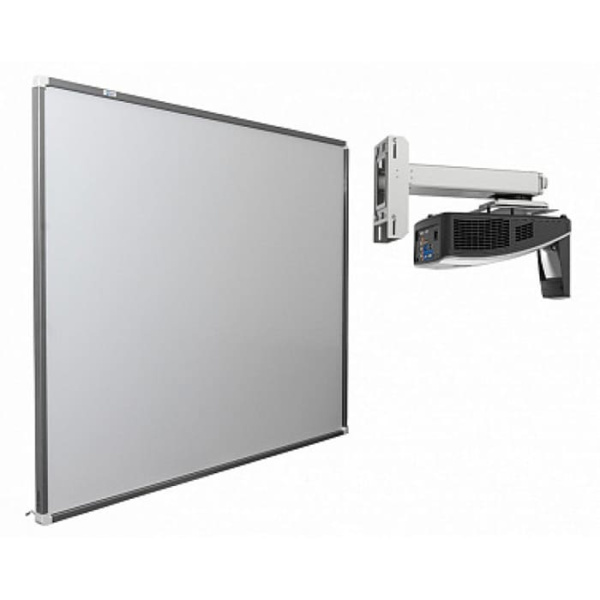 Интерактивная доска 91" Exell EWB9140 с проектором BenQ MW855UST+. Артикул: EWB91MW855UST